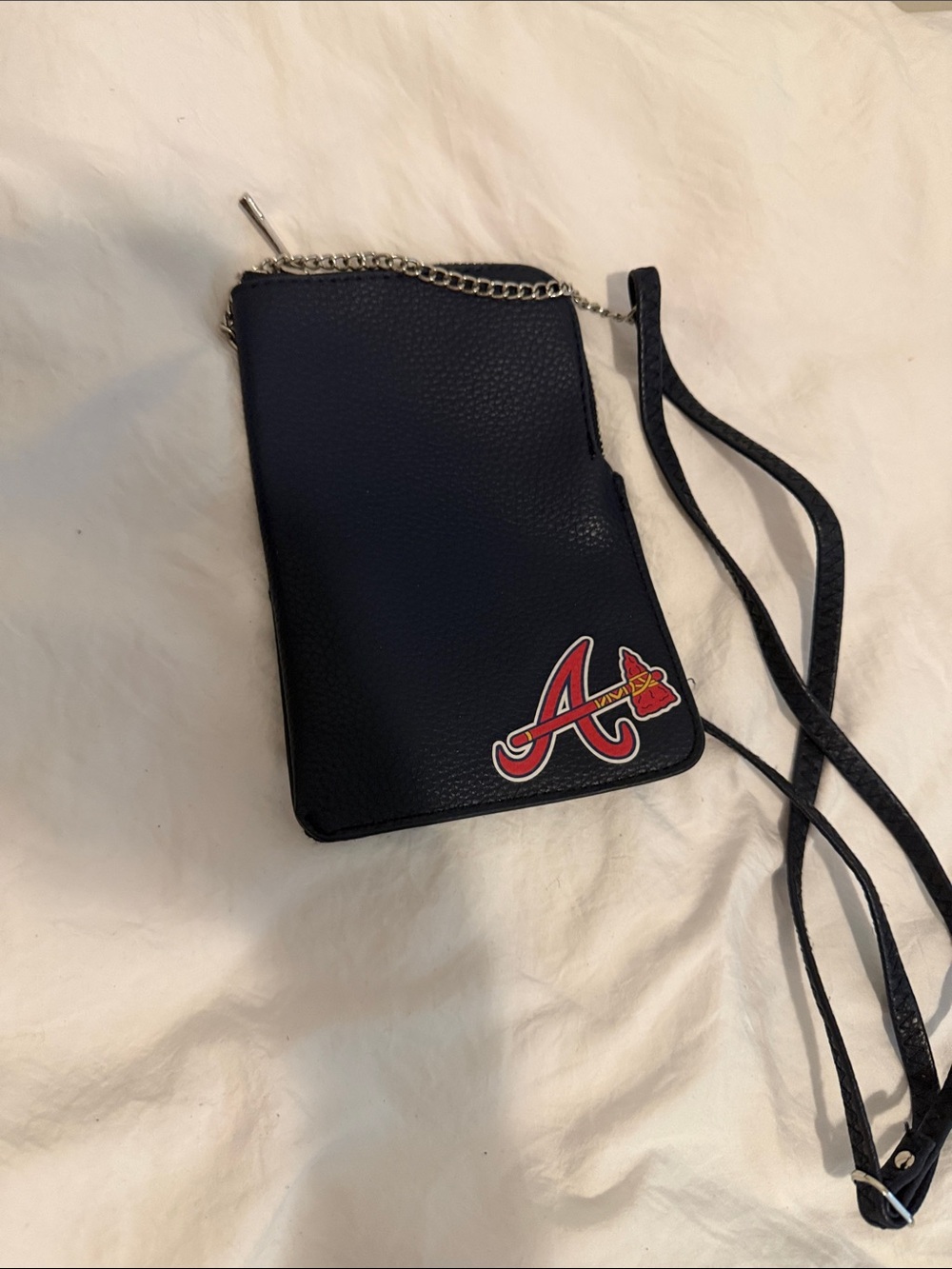 Atlanta Braves Navy Crossbody